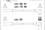 Przewody zapłonowe Citroen ZX, Peugeot 205, 306