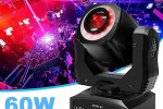 RUCHOMA GŁOWA LED GOBO SPOT 60W 7- WZORÓW