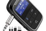 TRANSMITER BLUETOOTH NADAJNIK I ODBIORNIK AUX