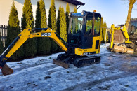 JCB 16 C-1 z 2019 rok, 1196 mtg, zadbana, super