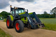 Ciągnik rolniczy Claas Ares 697 ATZ + ładowacz