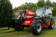 Ładowarka teleskopowa Manitou MLT 735-120 LSU,