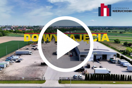 Do wynajęcia hala 530 M2 - Sieradz