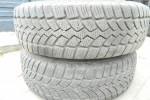 Dwie Opony Zimowe 175/70 R13+Felgi Ford*70%Bież